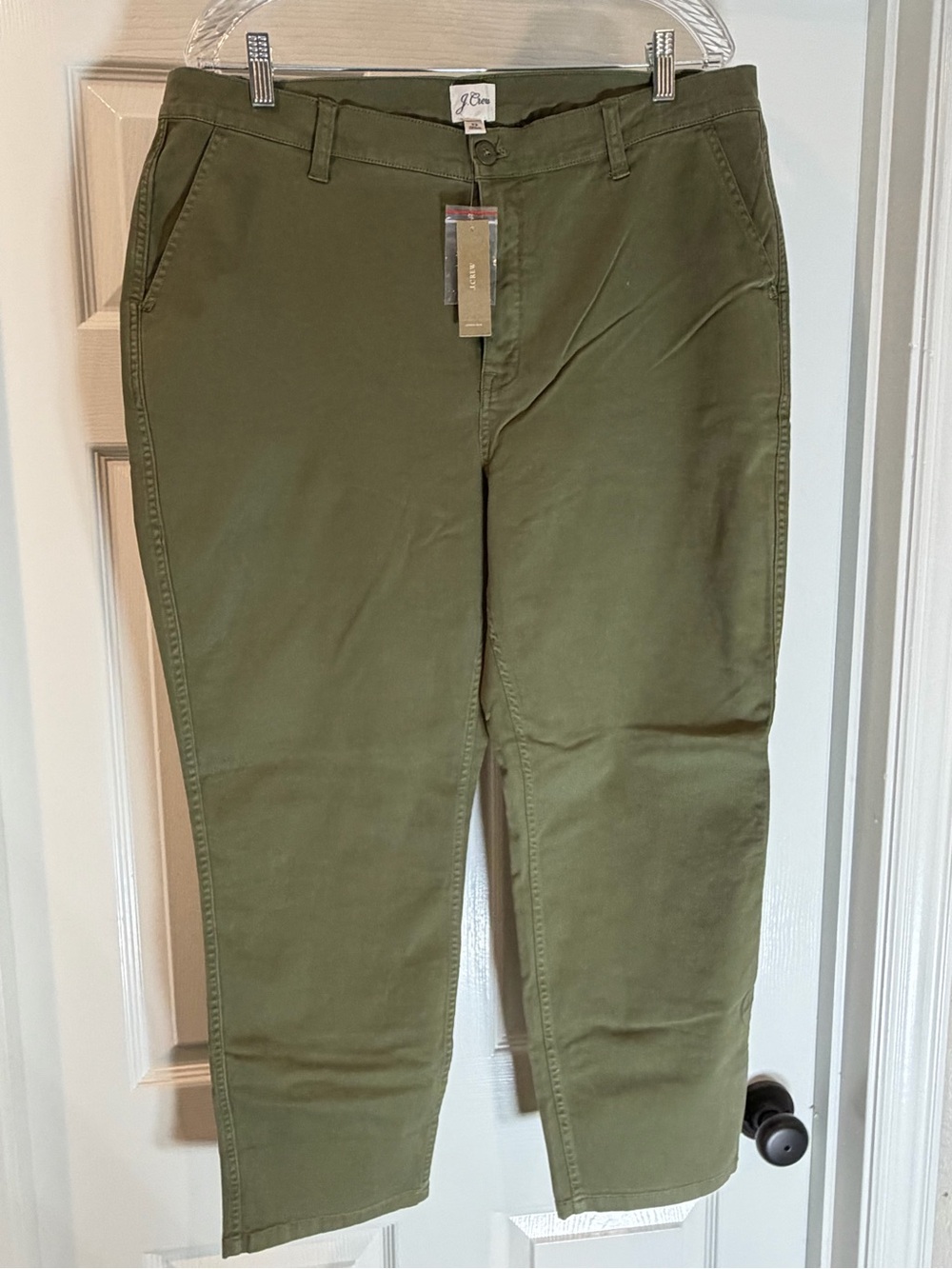 NWT J.Crew Olive Green Chino Pants